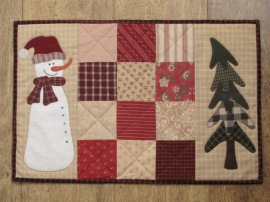 Patroon placemat winter