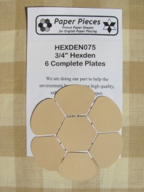 Hexden 3/4"