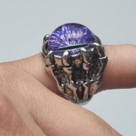 Ring Oog - Paars