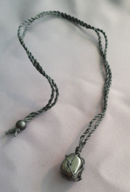 Ketting steen macrame - 1