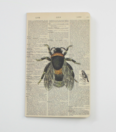Bee Dictionary Art Notebook