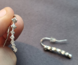 Oorhangers glimsteentjes