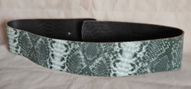 Slangenprint riem