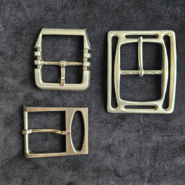 Metalen gespen - set van 3