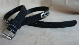 Zwarte riem met studs