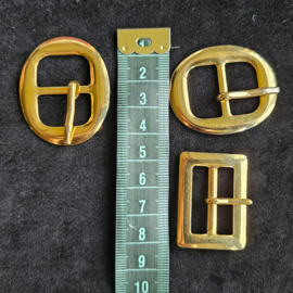 Metalen gespen - goudkleur