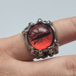 Ring Oog - Rood