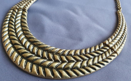 Bronskleurige ketting