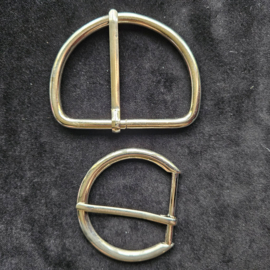 Metalen halfronde gespen - set van 2