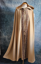 Lange Beige Cape