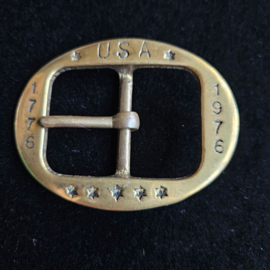 Metalen gesp USA 1776-1976