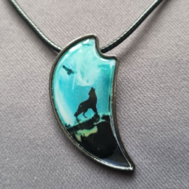 Ketting - Wolf kleur 4