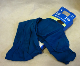 Blauwe panty - 60 denier
