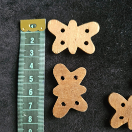 Houten vlindertjes
