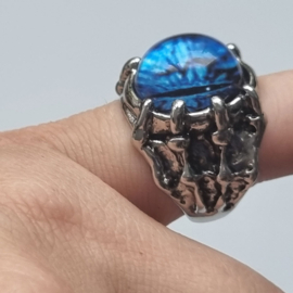 Ring Oog - Blauw