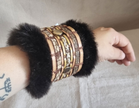 Polsband Fake Fur - Nr. 25