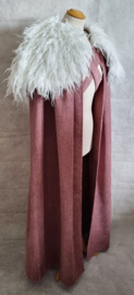 Roze kruisband cape