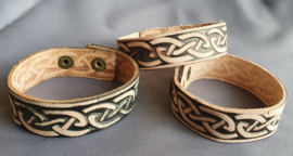 Lederlook armband keltisch