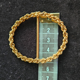 Vintage gesp goudkleur