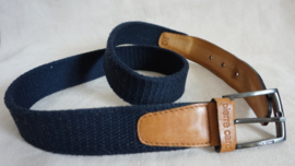 Zwarte canvas riem