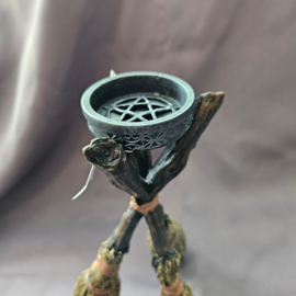 Broomstick Tealight Holder 20,5 cm