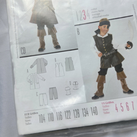 Burda kids 2452 - Piraten