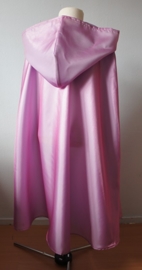 Lila/roze glans cape -kids