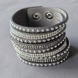 Armband Drukker studjes - diverse kleuren