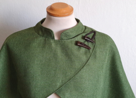 Groene schoudercape