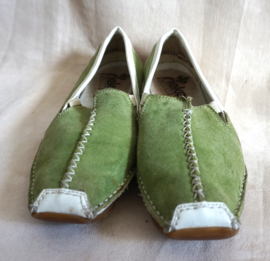 Groene slip-on - Mt. 38