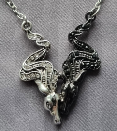 Ketting - 2 paarden