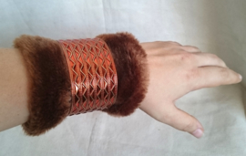 Polsband Fake Fur - Nr. 12