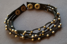 Lederlook armband