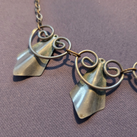 Vintage metalen ketting