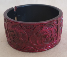 Roze klem armband