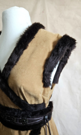 Overslagset oker / bruin - Mt. XS t/m M