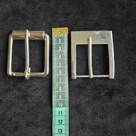 Metalen hoekige  gespen - set van 2