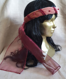 Roze hoofdband