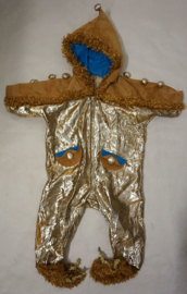 Gouden onesie KIDS -  2 delig