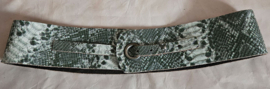 Slangenprint riem