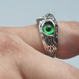 Ring Uil - groene ogen
