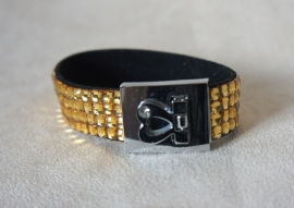 Armband met glimsteentjes