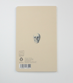 Arty Skull Dictionary Art Notebook
