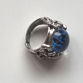 Ring Oog - Blauw