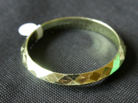 Armband plastic goud