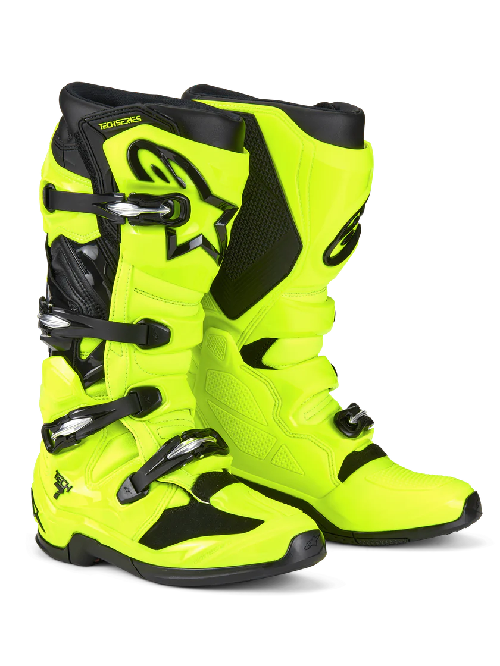 Alpinestars laarzen Tech 7 Fluor Geel / Zwart 2025 collectie