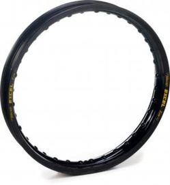 Excel voorvelg ( voor 36 spaken ) Zwart 21-1.60 Honda/Yamaha/Suzuki ( voor Originele naaf )