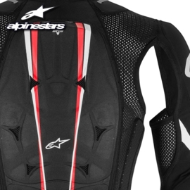 Alpinestars Bionic Plus bodyprotector zwart-rood