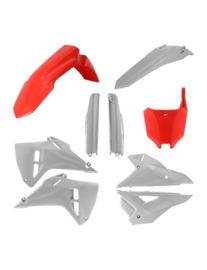 Acerbis plastic kit Rood / Grijs voor Honda CRF 250R 2025 & CRF 450R 2025