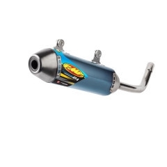 FMF Powercore 2.1 uitlaat demper Titanium voor de YZ 250 2002-2022